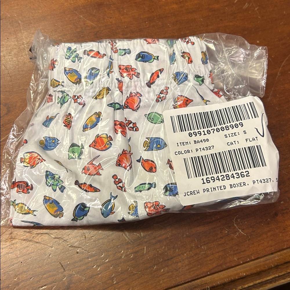- J Crew Printed boxers BA490